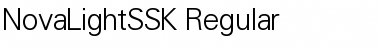 NovaLightSSK Regular Font