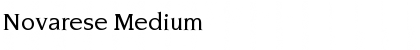 Novarese Medium Font Novarese Medium Font