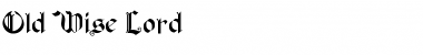 Download Old Wise Lord Font Download Old Wise Lord Font