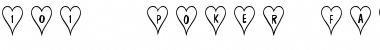 Download 101! Poker Face  HeartZ Font