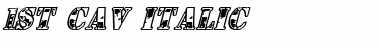 1st Cav Italic Italic Font