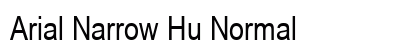 Arial Narrow Hu Normal preview