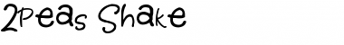 Download 2Peas Shake Font