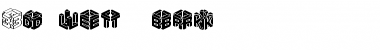 3D LET (BRK) Regular Font