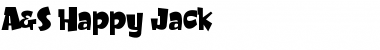 A&S Happy Jack Regular Font