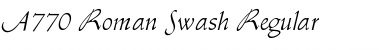 A770-Roman-Swash Regular Font