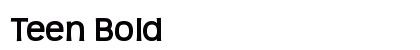 Teen Bold preview