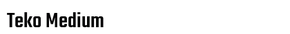 Teko Medium preview