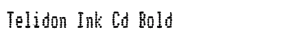 Telidon Ink Cd Bold preview