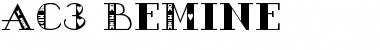 AC3-BeMine Regular Font