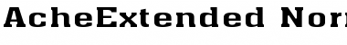 AcheExtended Normal Font