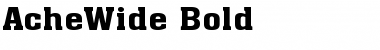 AcheWide Bold Font