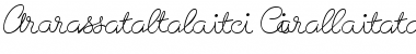 Birthday Ligatures One Regular Font