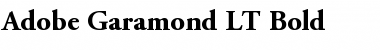 Download AGaramond LT Bold Font