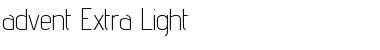 advent Extra Light Font
