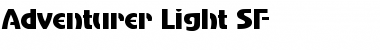 Adventurer Light SF Regular Font