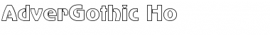 AdverGothic Ho Regular Font