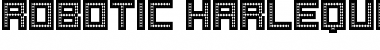 Robotic Harlequin II Regular Font