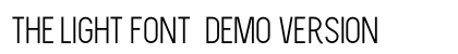THE LIGHT FONT (DEMO VERSION) Preview