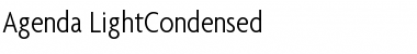 Agenda LightCondensed Font