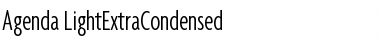 Agenda LightExtraCondensed Font