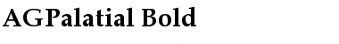 AGPalatial Bold Font