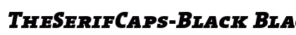 TheSerifCaps-Black Black preview