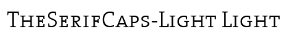 TheSerifCaps-Light Light preview