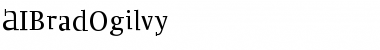 Download AIBradOgilvy Font
