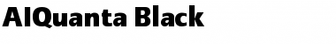AIQuanta Black Font