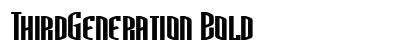 ThirdGeneration Bold Preview