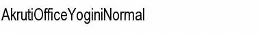 AkrutiOfficeYogini Normal Font