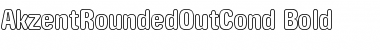 AkzentRoundedOutCond Bold Font