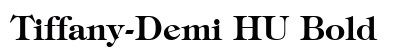 Tiffany-Demi HU Bold preview