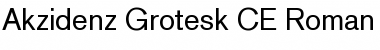 Download AkzidenzGroteskCE Font