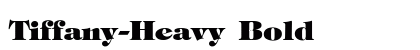 Tiffany-Heavy Bold preview