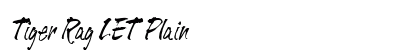 Tiger Rag LET Plain preview