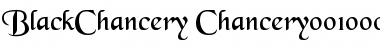 BlackChancery Chancery Font