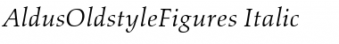 Download AldusOldstyleFigures Font