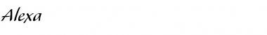 Download Alexa Font