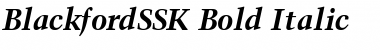 Download BlackfordSSK Font