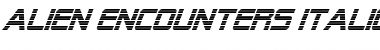 Download Alien Encounters Font