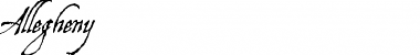Download Allegheny Font Download Allegheny Font
