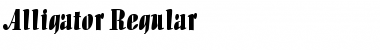 Download Alligator Font Download Alligator Font
