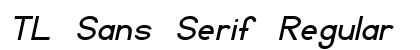 TL Sans Serif Regular preview