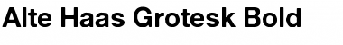 Download Alte Haas Grotesk Font