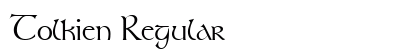 Tolkien Regular preview