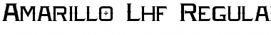 Amarillo Lhf Regular Font
