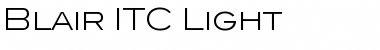 Blair ITC Regular Font