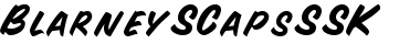 Download BlarneySCapsSSK Font